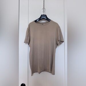 H&M Beige Short Sleeve Tee